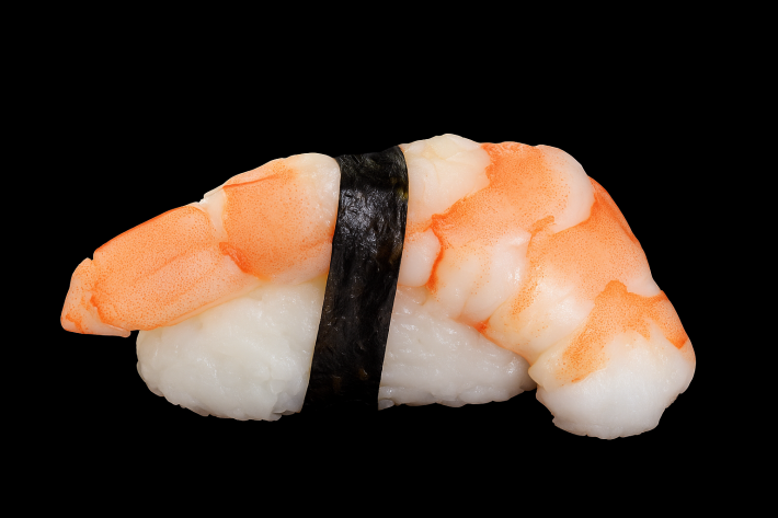 Нигири с креветкой