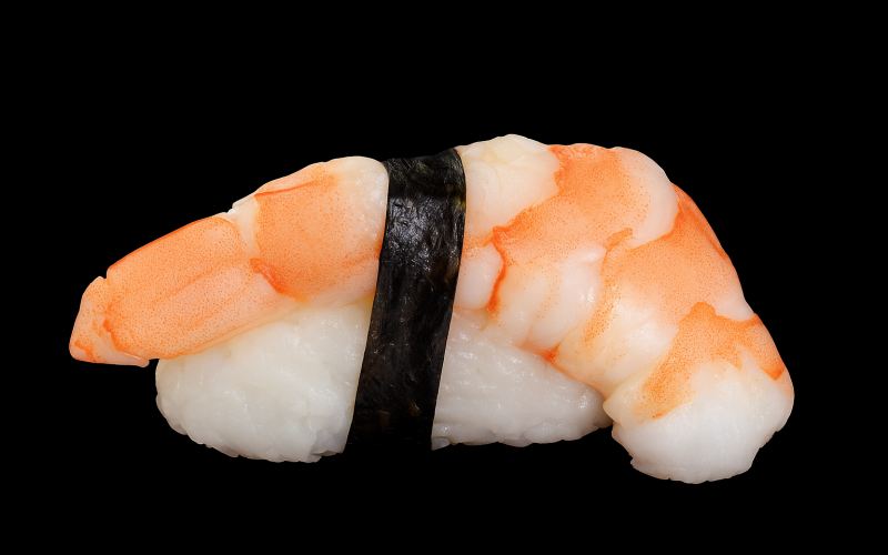 Нигири с креветкой