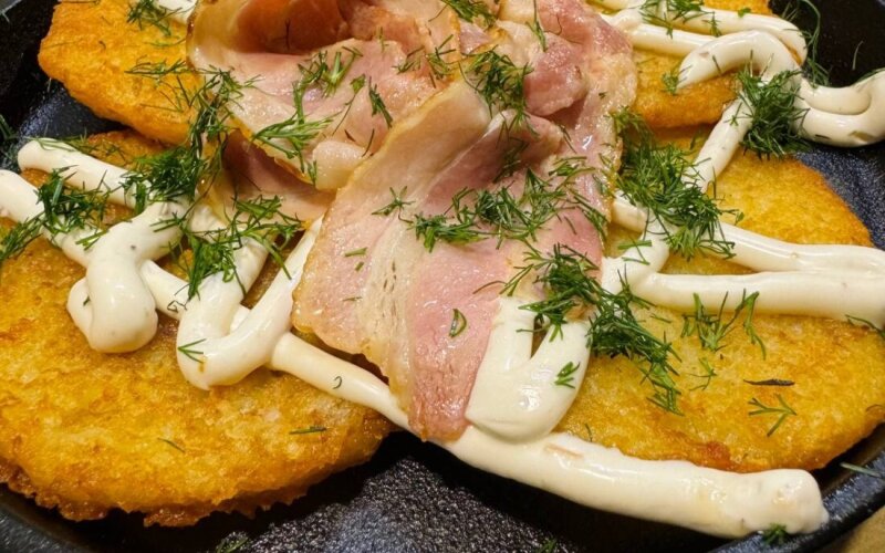 Драники «С беконом»