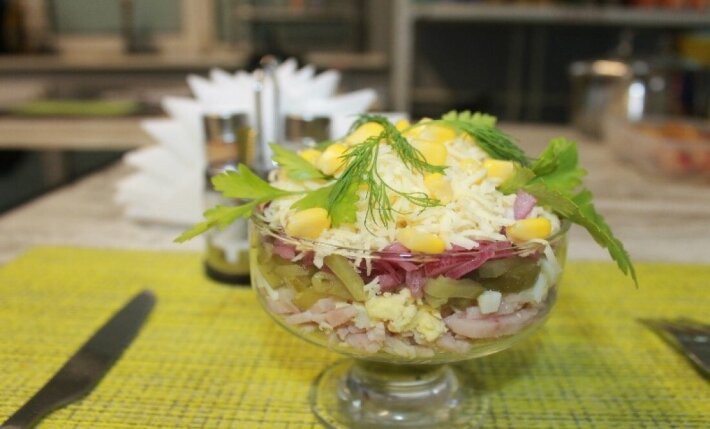 Салат «Мясной микс»