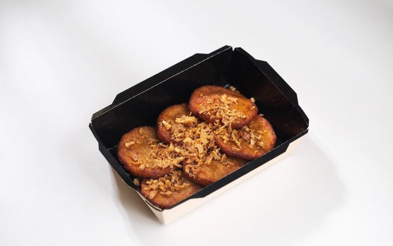 Драники с жареным луком