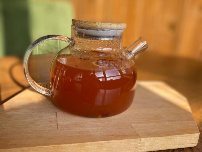 Чай «Брусника-каркаде»