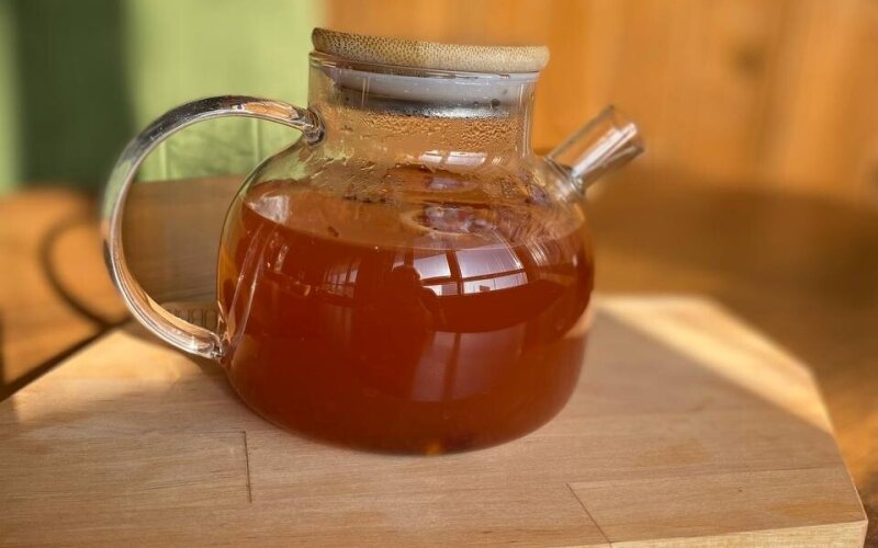 Чай «Брусника-каркаде»