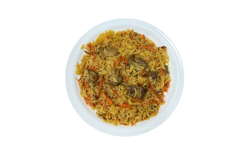 Плов с телятиной