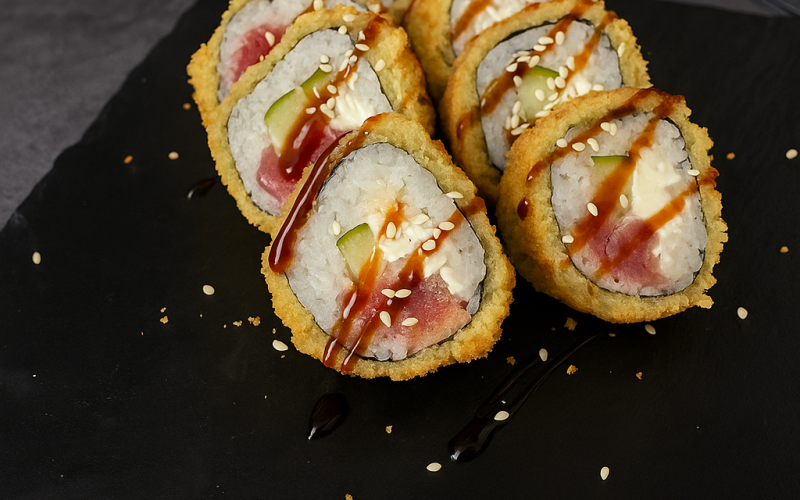 Ролл «Темпура с тунцом»