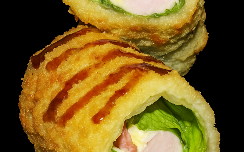 Спринг-ролл с курицей