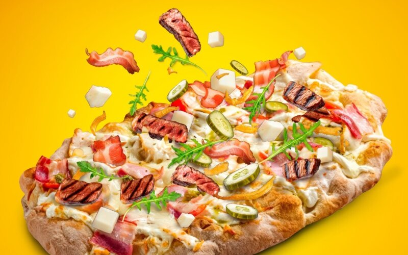 Пицца римская Мясная