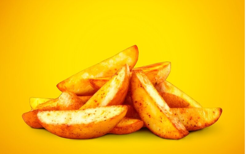 Картофель по-деревенски (дольки)