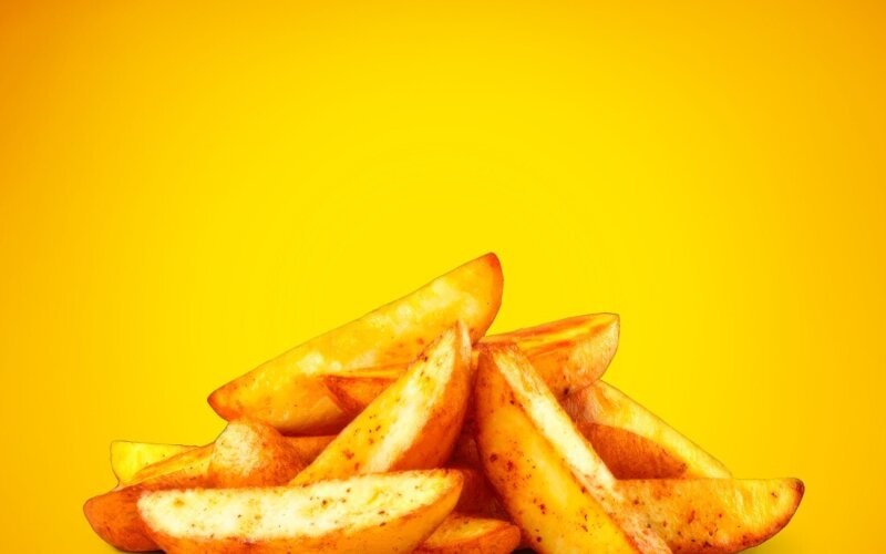 Картофель по-деревенски (дольки)