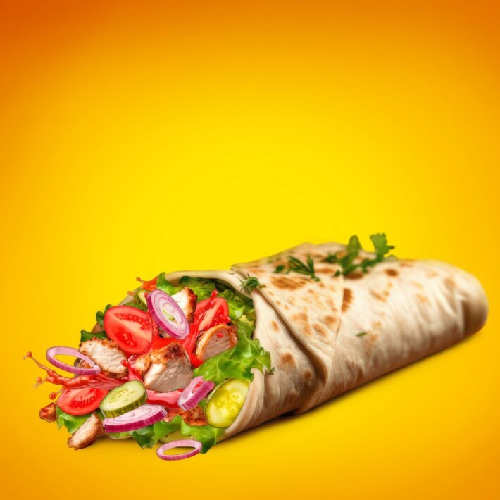 Шаурма Курочка Гриль с луком