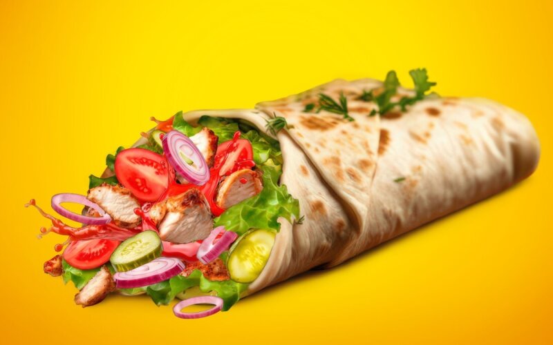 Шаурма Курочка Гриль с луком