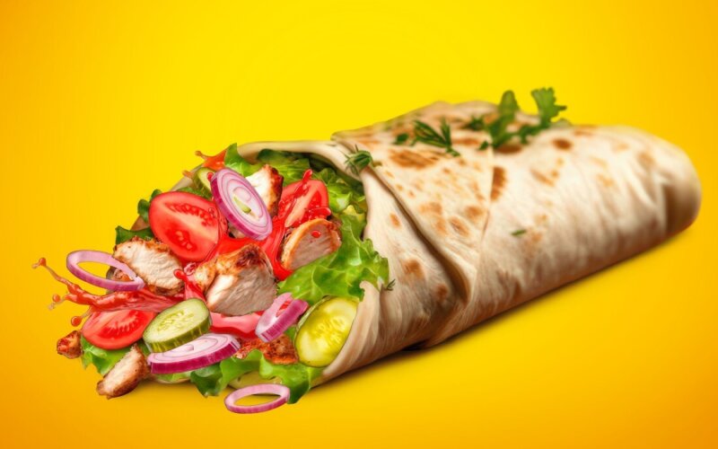 Шаурма Курочка Гриль с луком