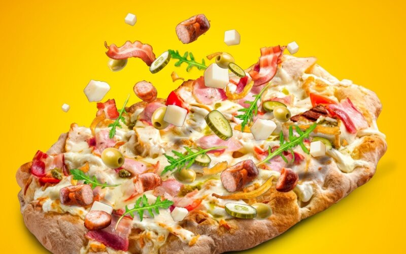 Римская пицца "Бавария"