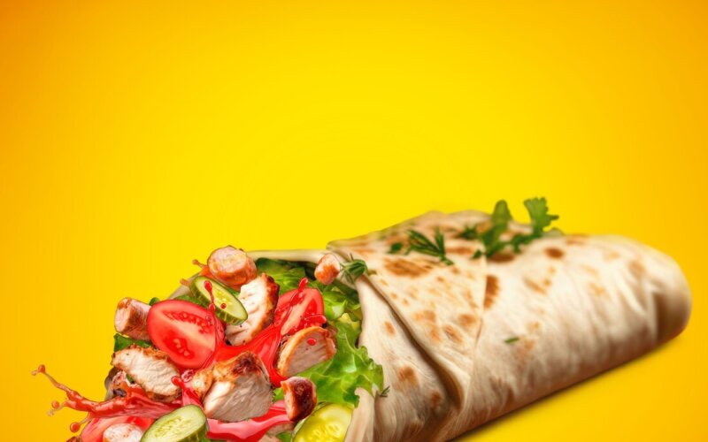 Шаурма Копченая курочка (350)