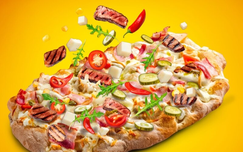 Римская пицца "Мексика"