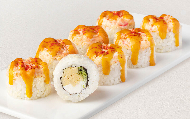 Ролл «Азиатский краб»