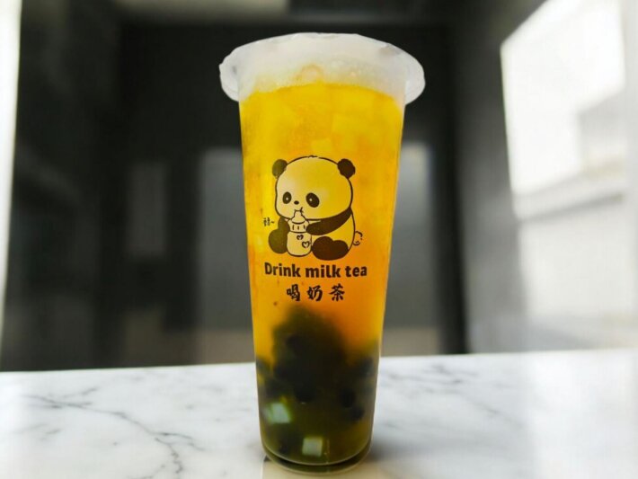 Чай жасминовый с маракуйей и тапиокой