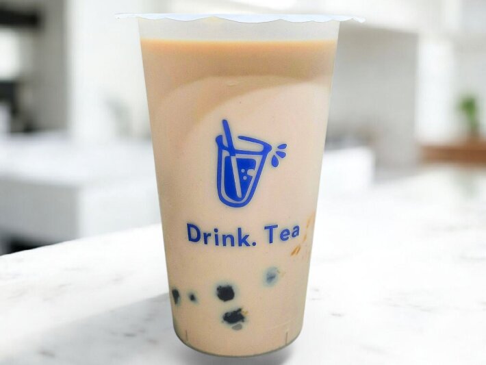 Бабл ти чай черный с тапиокой