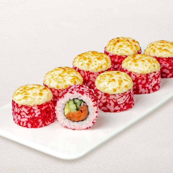 Ролл «Лосось с моцареллой»