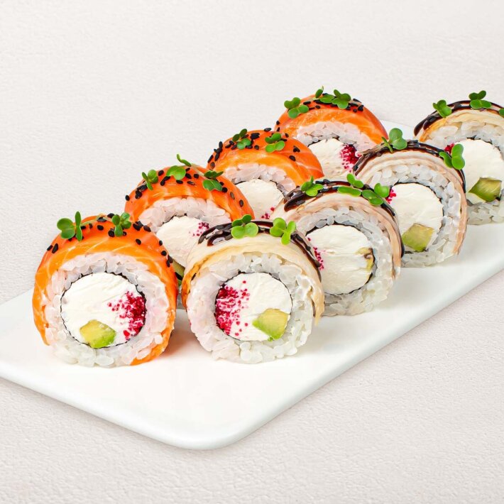 Ролл «Филадельфия Гурман»