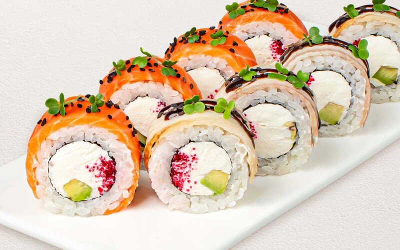 Ролл «Филадельфия Гурман»