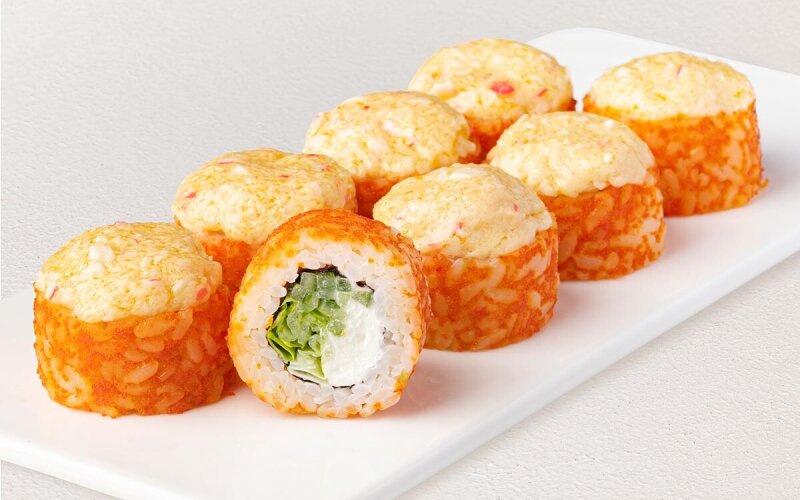 Ролл «Чиз краб»