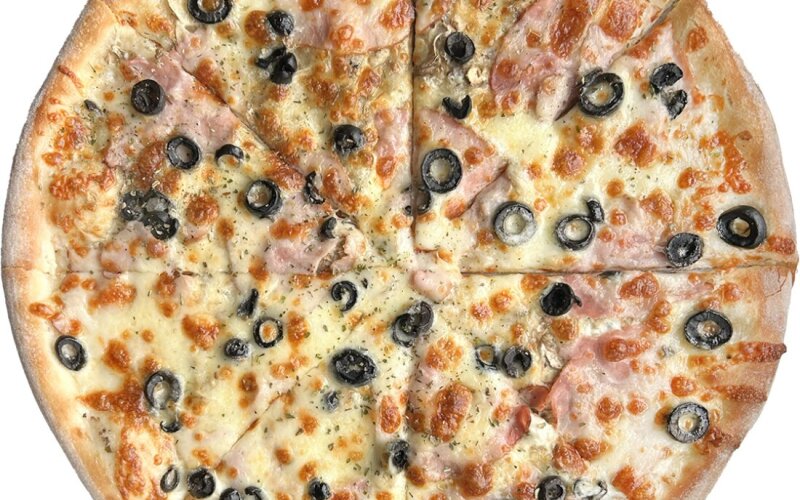 Ветчина на грибном соусе