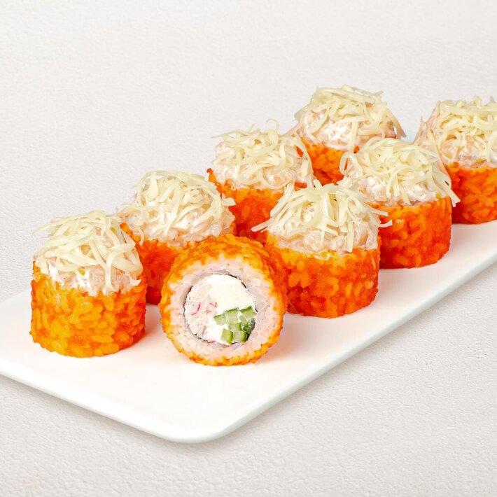 Ролл «Сырная креветка» XL