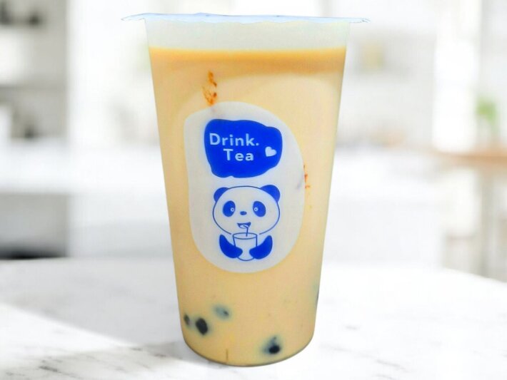 Бабл ти чай зелёный с тапиокой