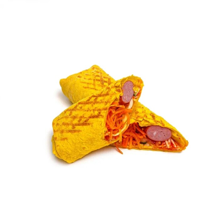 Классический хот-дог с овощами