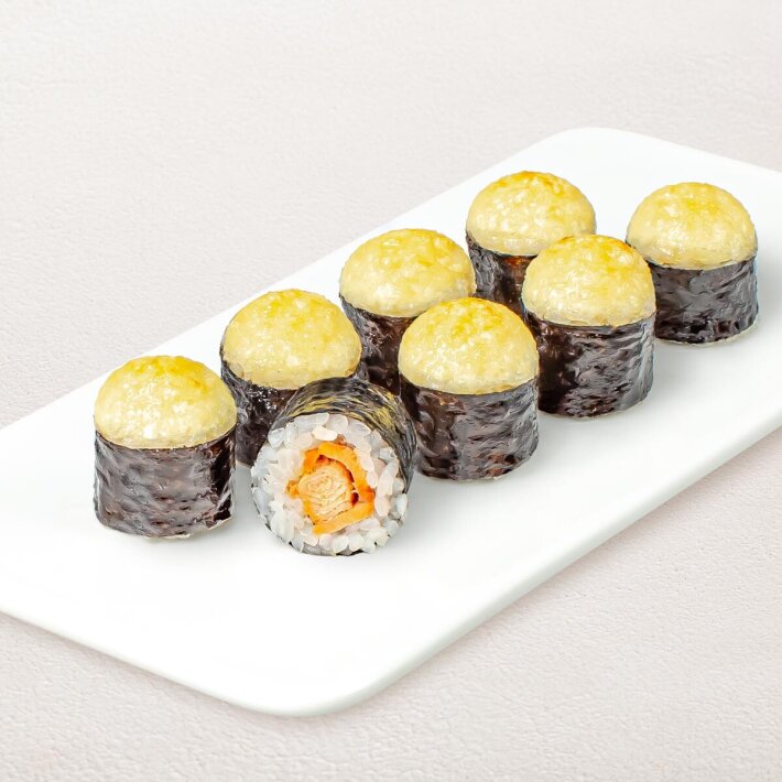 Ролл «Лососик Хот» с соусом «Терияки»