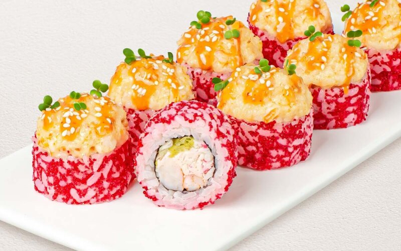 Шеф-ролл с креветкой