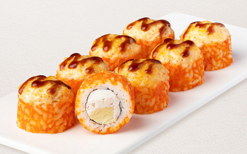 Ролл «Окунь унаги»