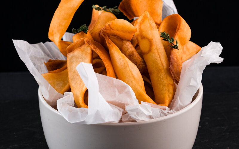 Блинный хворост соленый