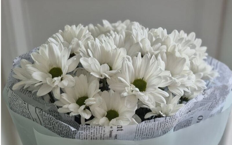 Букет из хризантемы №2