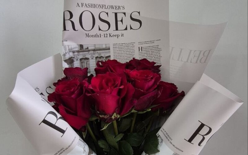 Букет из 7 красных роз