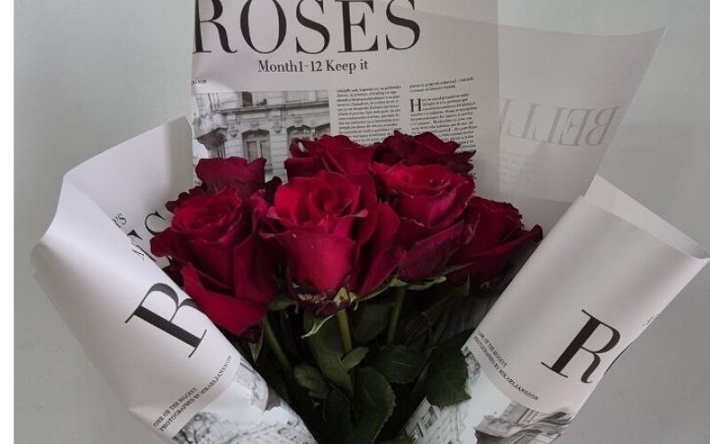 Букет из 7 красных роз