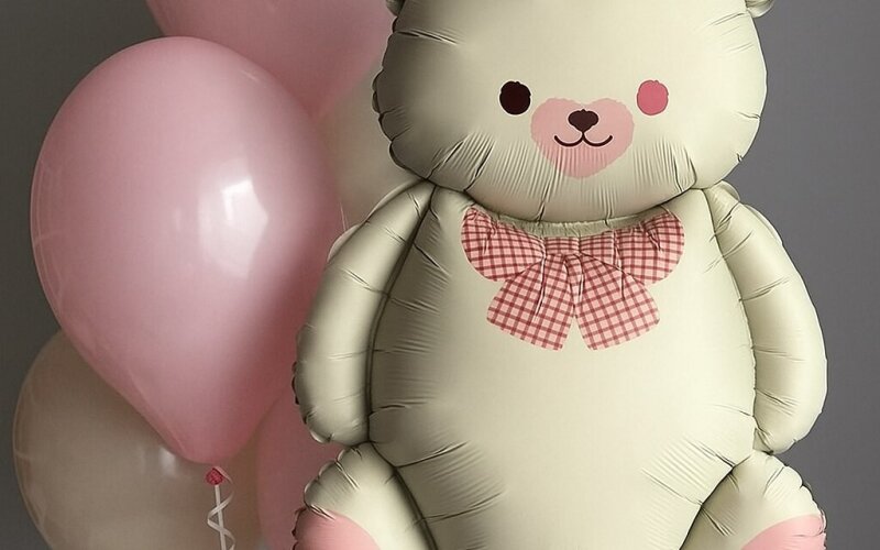 Набор шаров на выписку из роддома