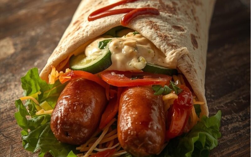 Хот-дог в лаваше