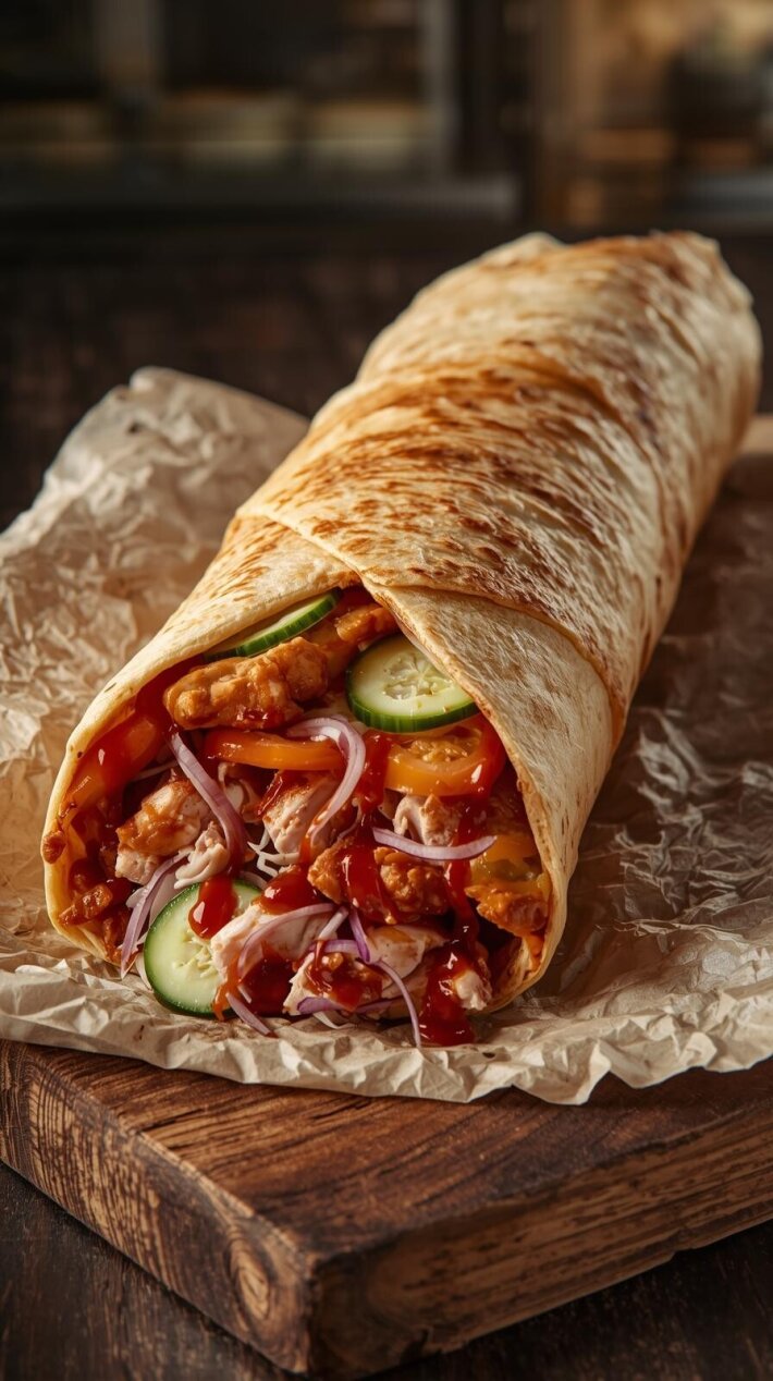 Шаурма авторская «Назад в 90-е»