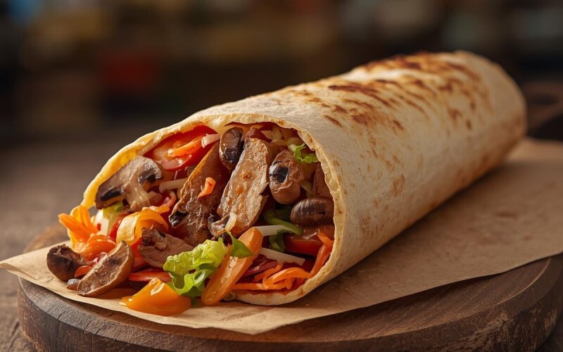 Шаурма авторская «Вегетарианская»