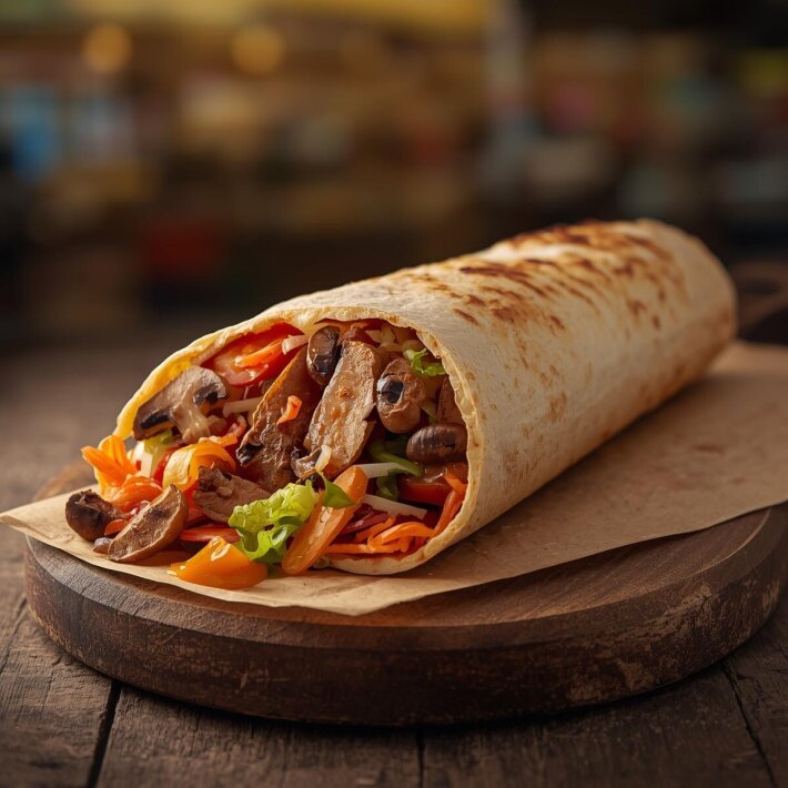 Шаурма авторская «Вегетарианская»