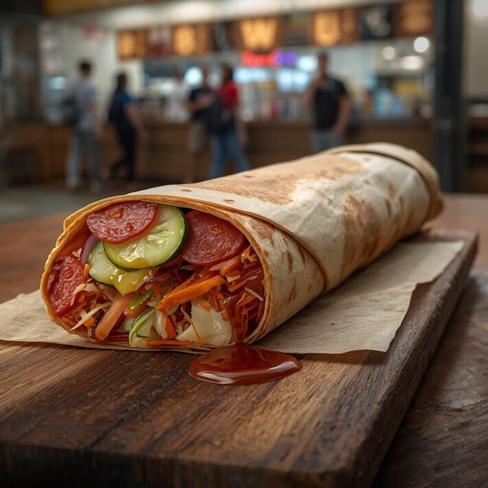 Шаурма авторская «Пепперони»