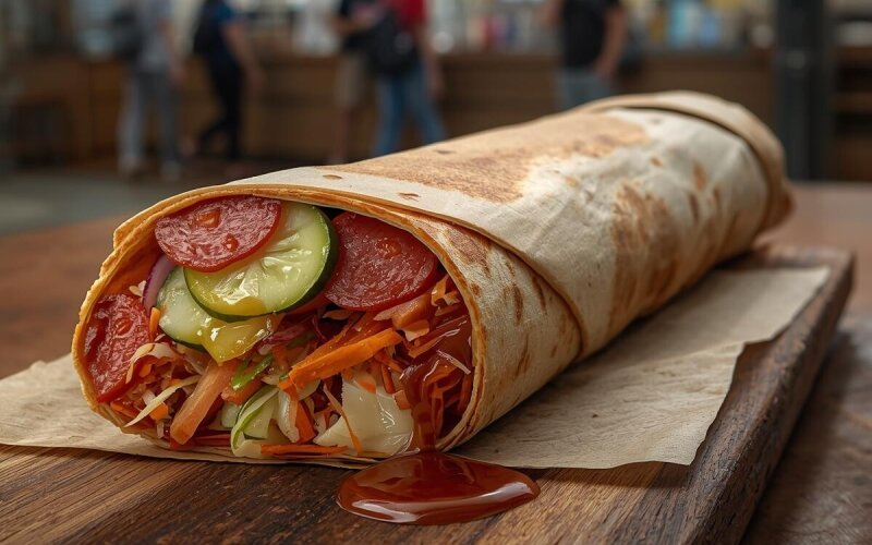 Шаурма авторская «Пепперони»