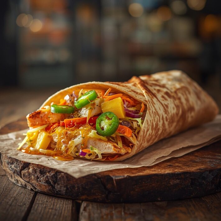 Шаурма авторская «Гавайская»