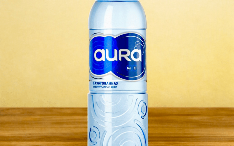 Вода aura газированная
