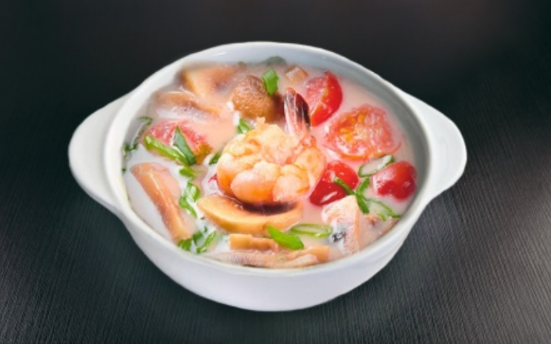 Суп «Том ям с креветками»