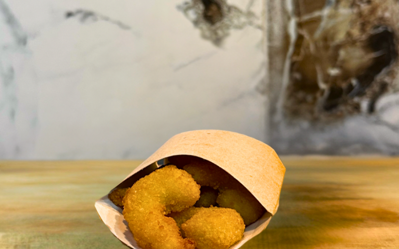 Креветки в панировке