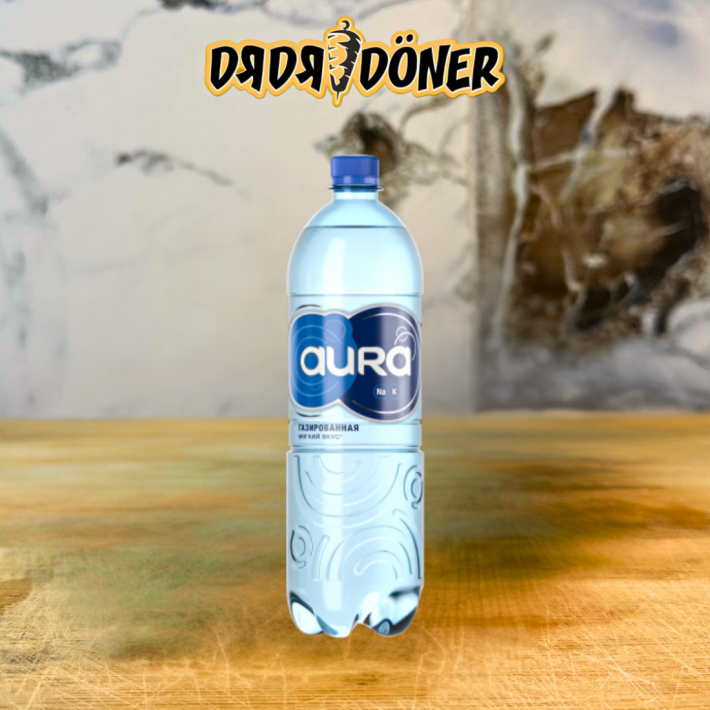 Вода aura газированная