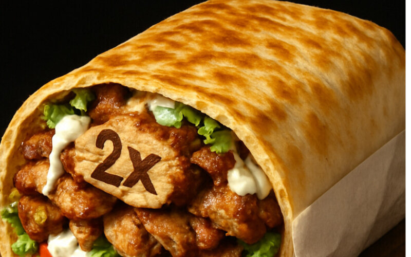 Шаурма «Двойное мясо»